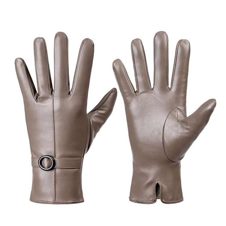 National Apparels Custom Winter Men Classic Touch Screen Sheepskin Leather Gloves